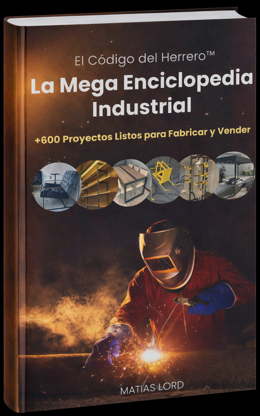 El Código del Herrero | La Mega Enciclopedia Industrial con +600 Proyectos Listos para Usar